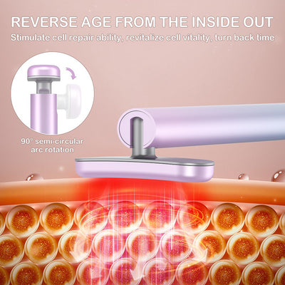 SolaWave Wand Skin Care EMS Micro-current Introduction Rotatable Vibration Face And Neck Massage - The Grace