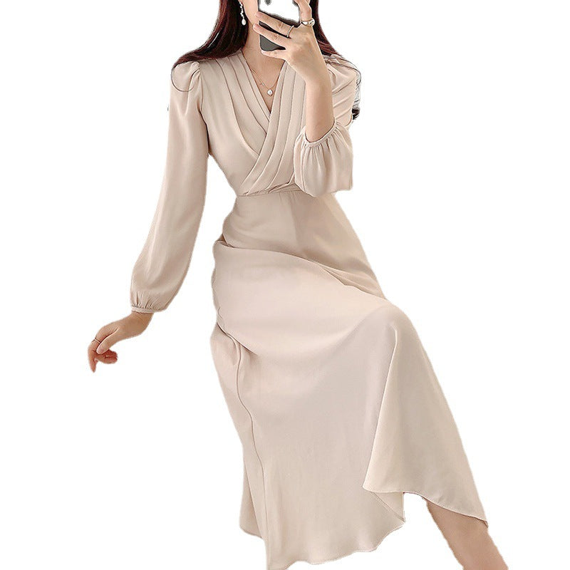 Woman Lightly Mature Temperament Long Dress Women - The Grace