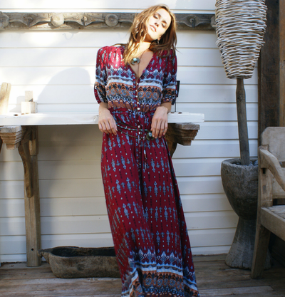 Women Beach Boho Maxi Dress - The Grace