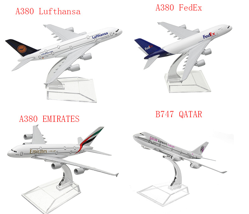 Civil Aviation Aircraft Model Alloy International Airbus Model Simulation Office Aircraft Model Decoration - The Grace