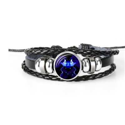 Zodiac Constellation Bracelet Braided Design Bracelet For Men Women Kids - The Grace