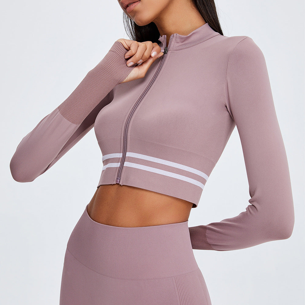 Nylon stretch yoga jacket - The Grace