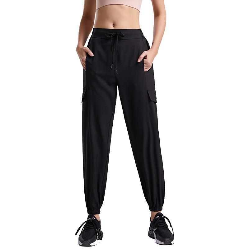 Slimming Yoga Pants For Women Loose, Quick-Dry Harlem Pants High Stretch Sports Pants With Pockets - The Grace