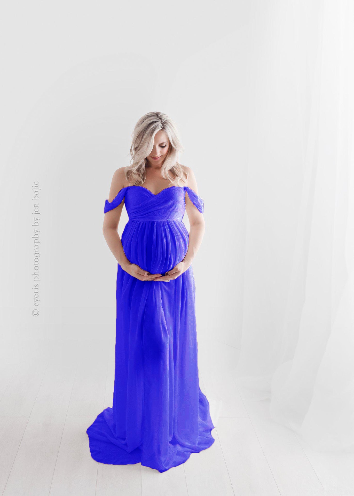 Maternity Long Skirt Dress - The Grace