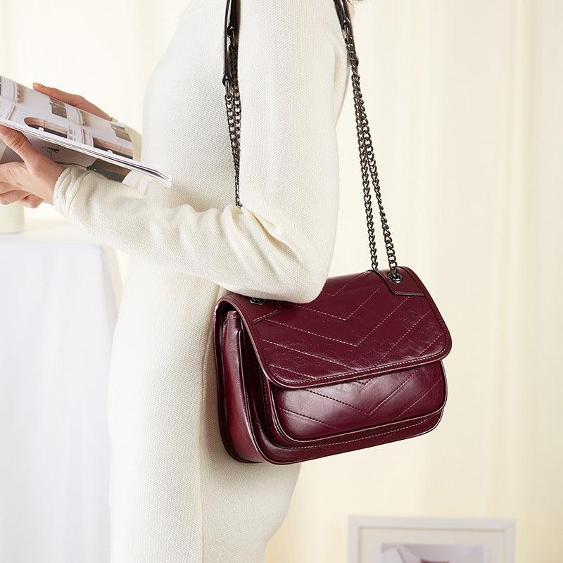 Bag Women Bag Cowhide Shoulder Bag Women - The Grace