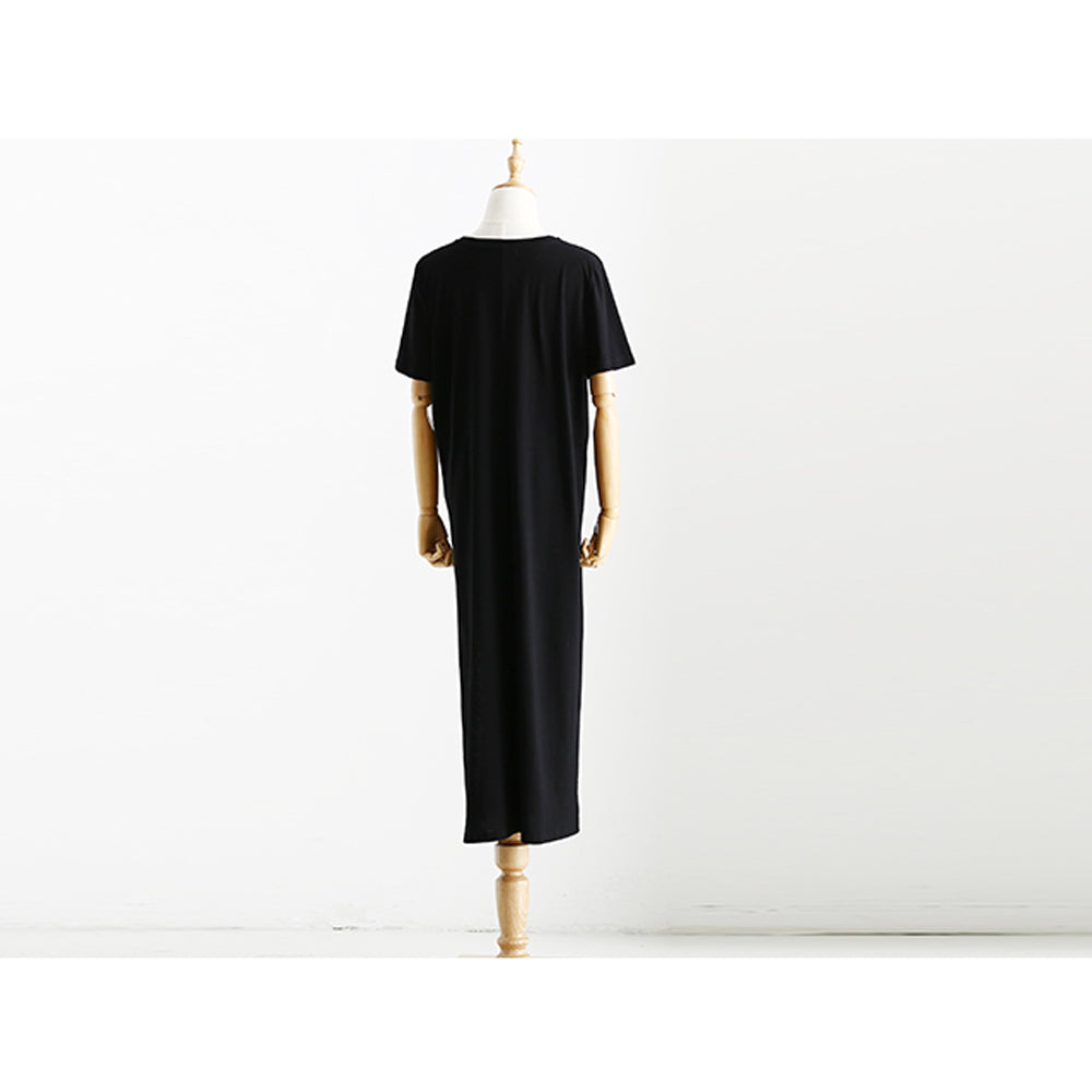 Casual Black Long Dresses - The Grace