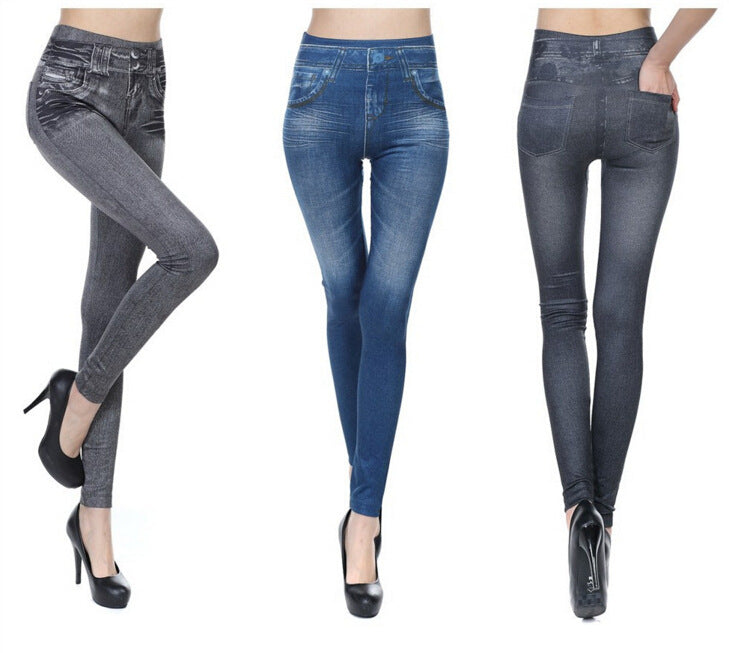 fashion women jean leggings - The Grace