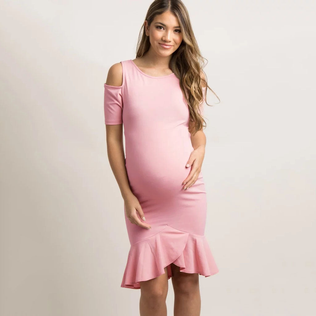 Temperament pregnant women dress - The Grace