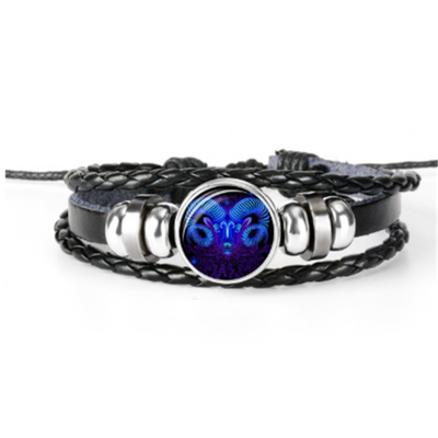 Zodiac Constellation Bracelet Braided Design Bracelet For Men Women Kids - The Grace