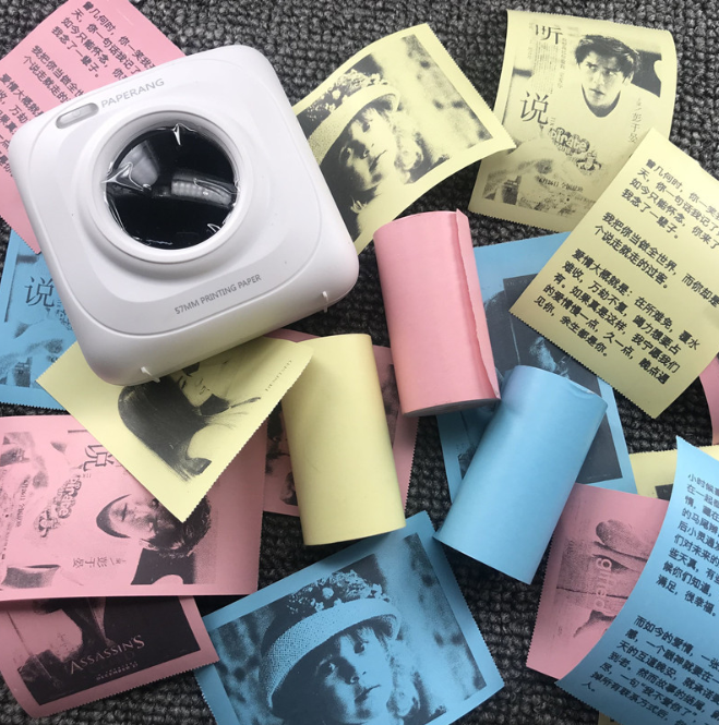 Mini Bluetooth Wireless Thermal Printer Paper Sticker Label Printer - The Grace