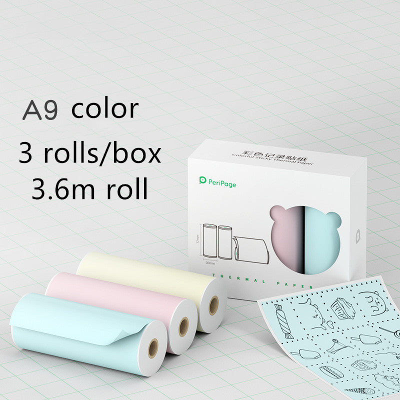 Mini Bluetooth Wireless Thermal Printer Paper Sticker Label Printer - The Grace