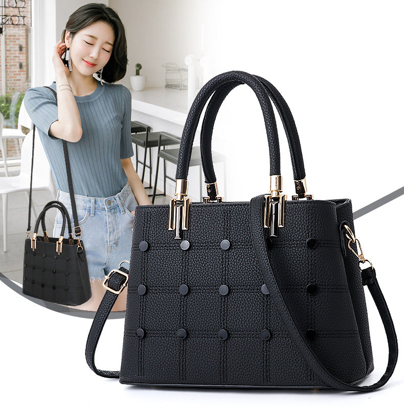 Handbag rivet handbag - The Grace