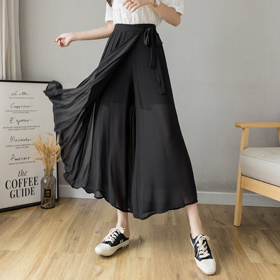 Women's Pleated Chiffon Pant - The Grace