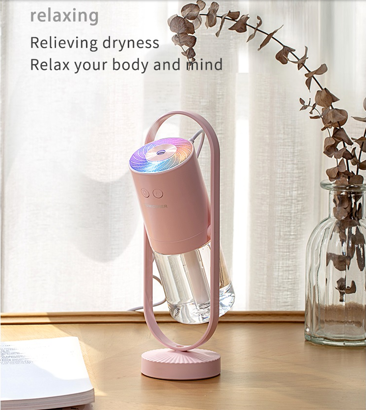 Magic Shadow USB Air Humidifier For Home With Projection Night Lights Ultrasonic Car Mist Maker Mini Office Air Purifier - The Grace