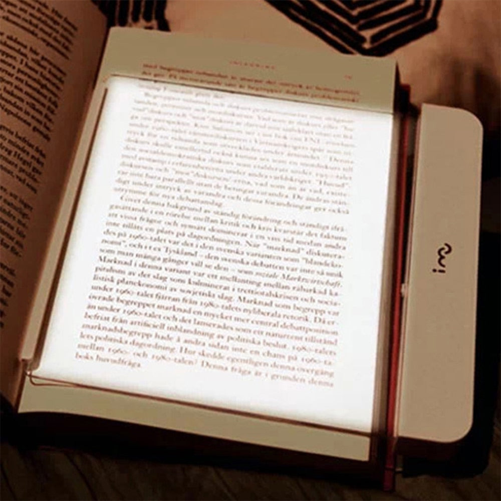 Dimmable LED Panel Book Reading Lamp Eye Protection Learning Book Lamp Acrylic Resin For Night Reading - The Grace