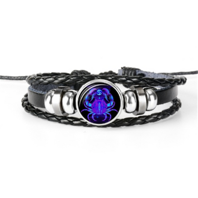 Zodiac Constellation Bracelet Braided Design Bracelet For Men Women Kids - The Grace