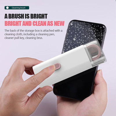 Multifunctional Bluetooth Headset Cleaning Pen Set Keyboard Cleaner Cleaning Tools Cleaner Keycap Puller Kit - The Grace