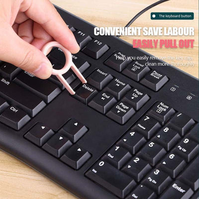 Multifunctional Bluetooth Headset Cleaning Pen Set Keyboard Cleaner Cleaning Tools Cleaner Keycap Puller Kit - The Grace