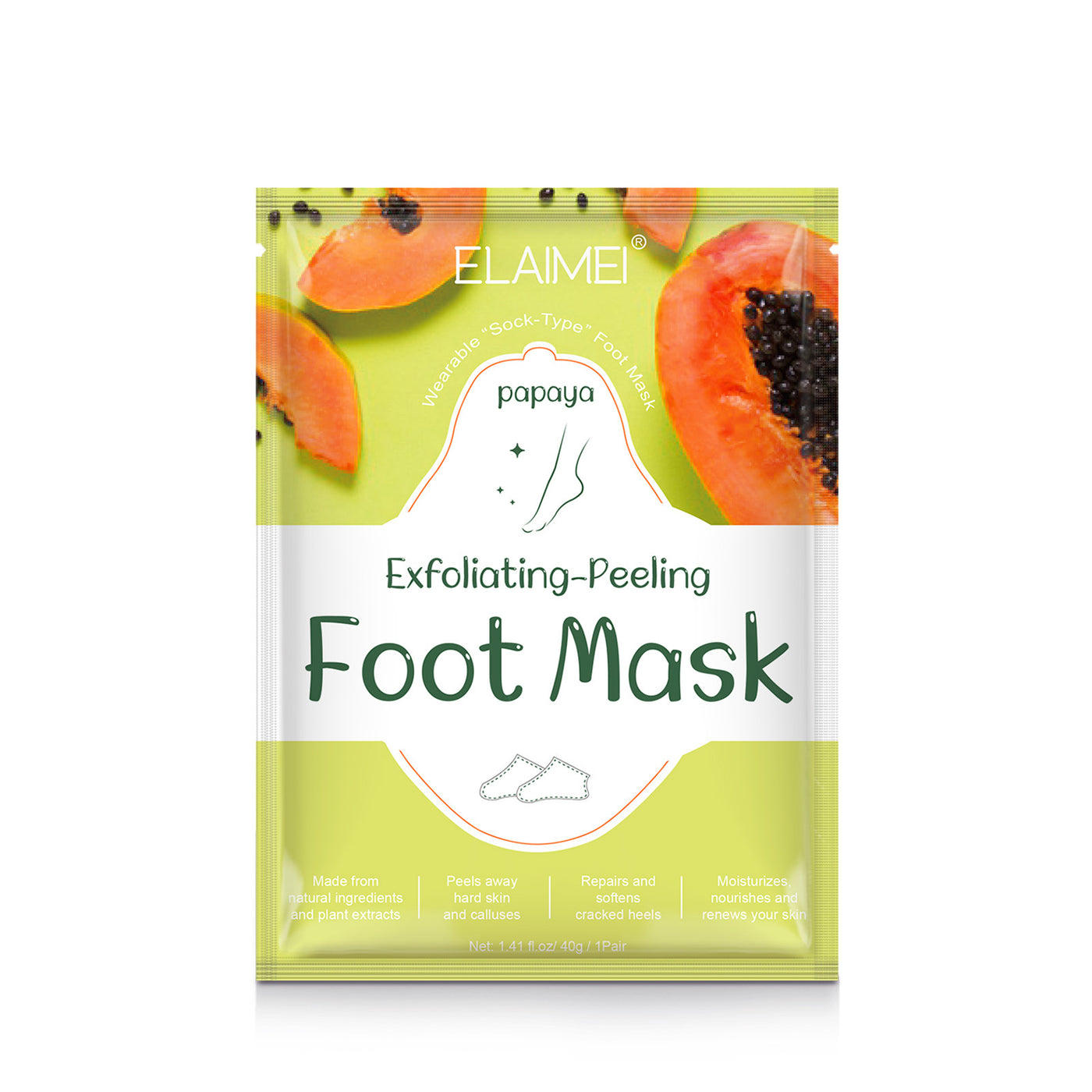 Exfoliating Foot Mask Feet Cream For Dead Skin Removal Foot Care Tool Removing Dead Skin Foot Peeling Whitening Foot - The Grace