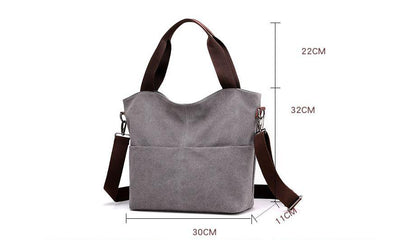 Shoulder women bag canvas bag - The Grace