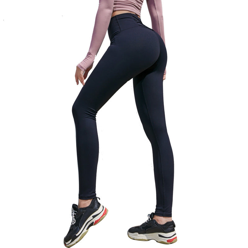 Leggings Women Back Waist Cross Belt Hip Lift - The Grace