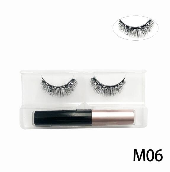 3D Mink Magnetic Eyelashes Waterproof Lasting Magnetic Eyeliner Magnet Mink Eyelashes Makeup Extension False Eyelashes - The Grace