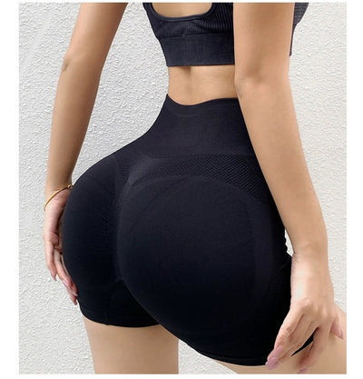 Fitness Yoga Shorts Pants Butt Lifting Seamless Leggings Women Gym - The Grace