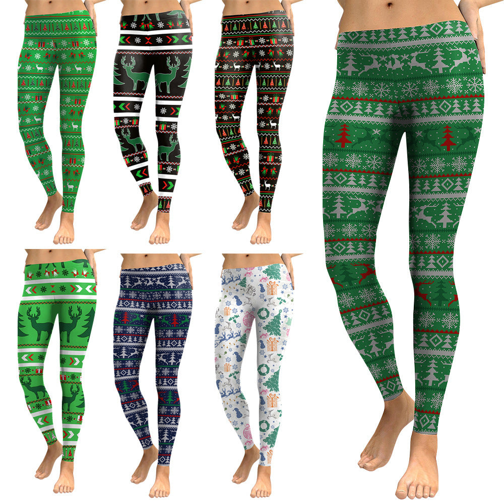 Christmas new leggings women - The Grace