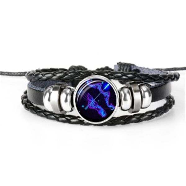 Zodiac Constellation Bracelet Braided Design Bracelet For Men Women Kids - The Grace