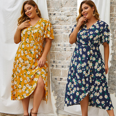 woman plus size long dress - The Grace