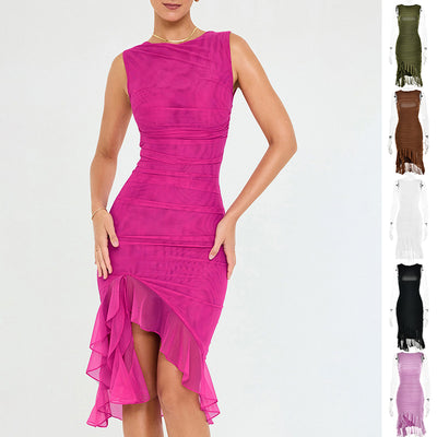 Slim Skinny Sleeveless Dress For Women Fashion Party Club Dresses - The Grace