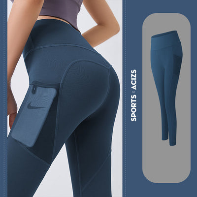 Yoga Pants Women With Pocket Leggings Sport Girl Gym Leggings Women Tummy Control Jogging Tights Female Fitness Pants - The Grace