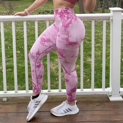 Tie Dye Fitness Leggings - The Grace