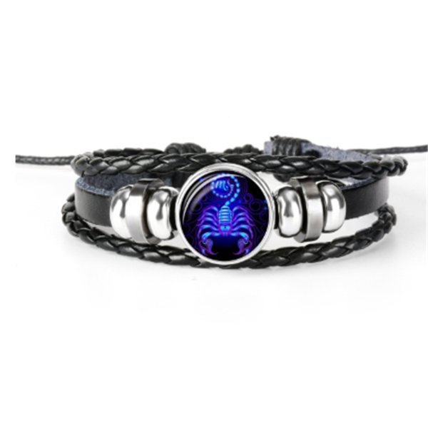 Zodiac Constellation Bracelet Braided Design Bracelet For Men Women Kids - The Grace