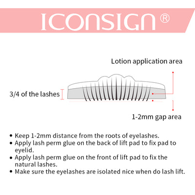 ICONSIGN Lash Lift Kit Lash Lifiting Eyelash Perming Kit Lash Curling Enhancer Eyes Makeup Tools