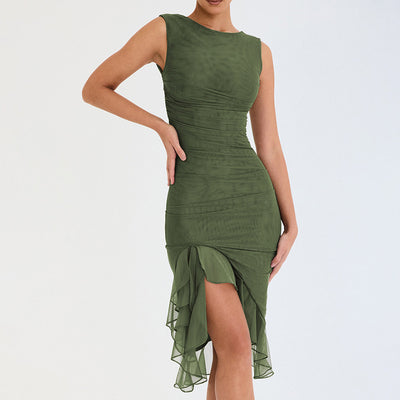 Slim Skinny Sleeveless Dress For Women Fashion Party Club Dresses - The Grace