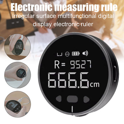 Distance Measuring Instrument Electronic Measuring Ruler Tape Measure High Definition Digital LCD High Precision Electronic Measuring Ruler Tool - The Grace