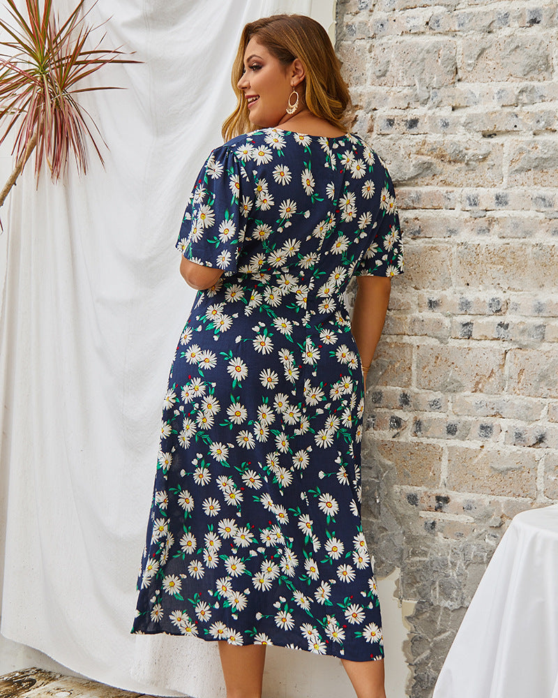 woman plus size long dress - The Grace