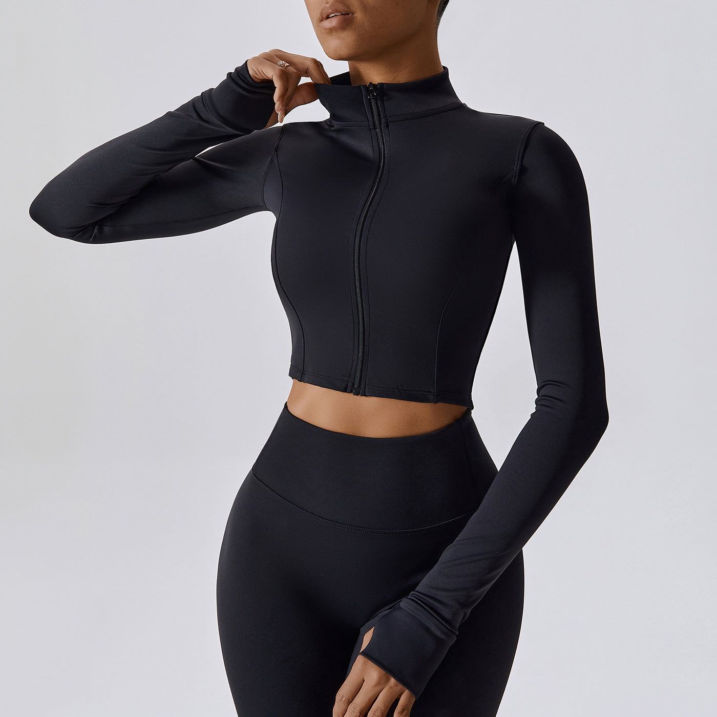 Zipper Yoga Jacket - The Grace