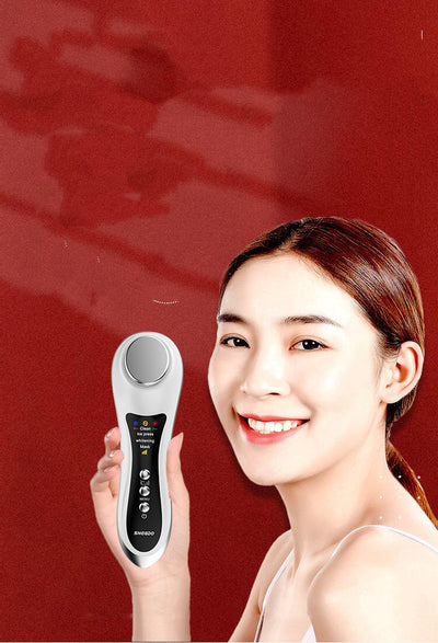 Hot & Cold Eye Massage Machine Eye Skin Care Reduce Fine Lines Remove Eye Edema Circle Ease Dry Eye Stress Warm Care - The Grace