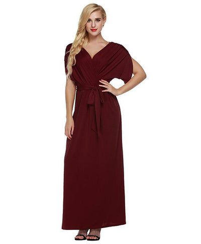 4XL Big Size Dress Elegant Women Long Dresses Summer Dresses - The Grace