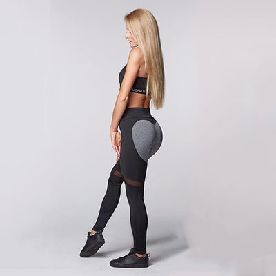 Yoga Pants Women Patchwork Yoga Leggings Women Push Up Leggins Sport Women Fitness Legging Running Pants Women