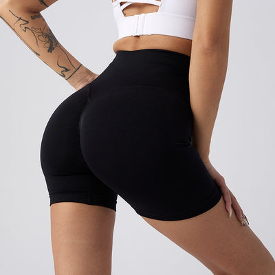 Seamless Hip Lift Yoga Shorts - The Grace