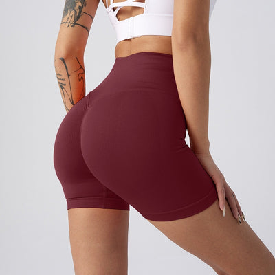 Seamless Hip Lift Yoga Shorts - The Grace