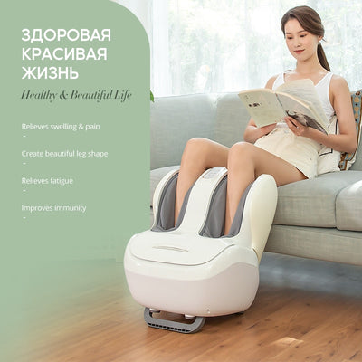 MARESE Electric Calf and Foot Massage Machine Vibration Shiatsu Air Compression Heat Rolling Kneading Leg Beauty Massager K16 - The Grace