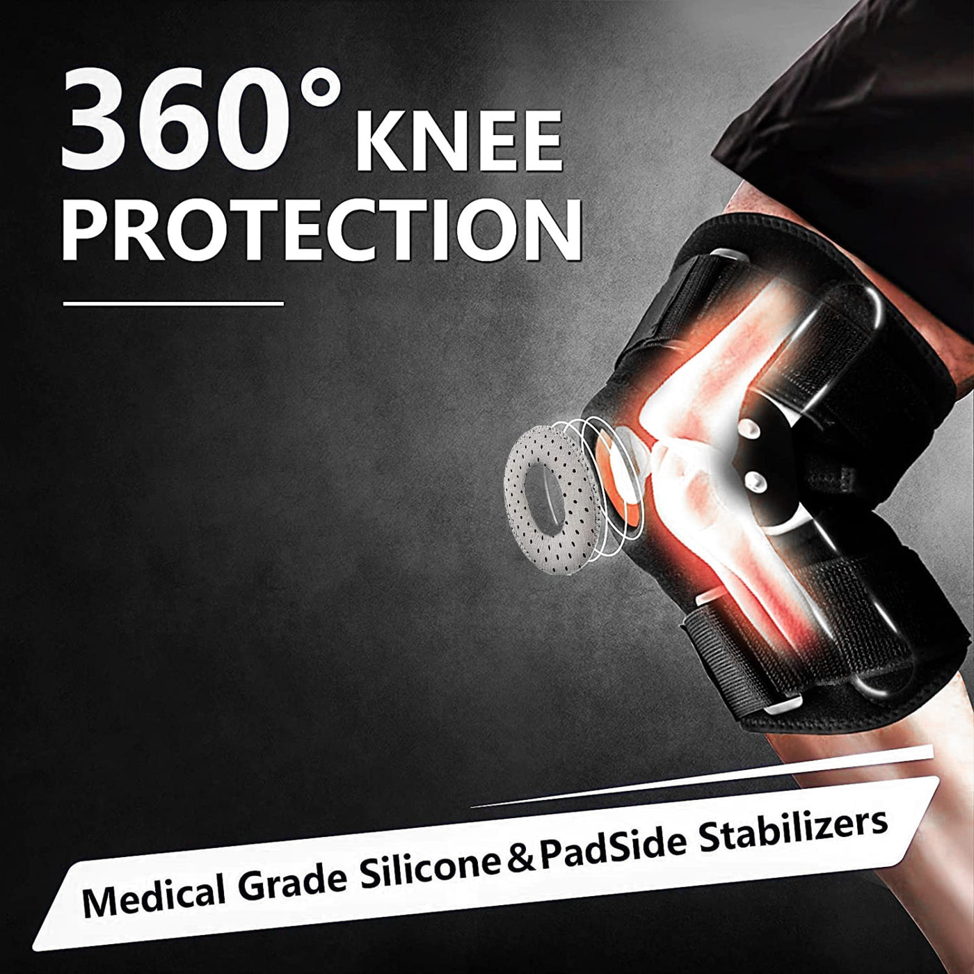 Adjustable Hinged Knee Brace - The Grace