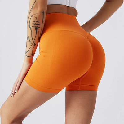 Seamless Hip Lift Yoga Shorts - The Grace