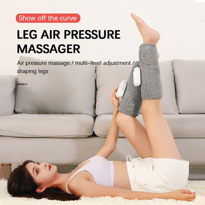 Smart Leg Massage 3 Modes Vibration Leg Air Compression Massager Wireless Electric Air Compress Foot Air Pressure Massage - The Grace