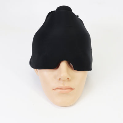 Migraine Relief Hat Cold Therapy Migraine Relief Products Comfortable Head Wrap Ice Pack Eye Mask For Puffy Eyes - The Grace