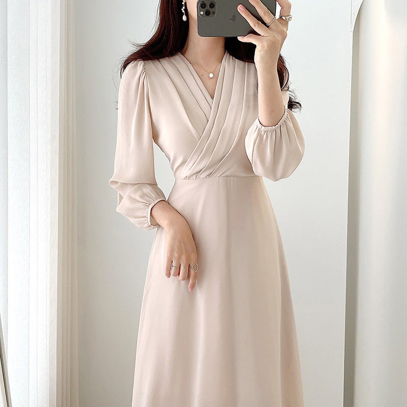 Woman Lightly Mature Temperament Long Dress Women - The Grace